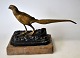 Bronze figure 
of gold 
pheasant, 19th 
century.