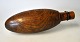 Hail container, 
19th century 
Denmark. 
Polished beech 
with screw cap 
in fruit wood. 
L .: 18 cm.