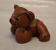 0349 RC Julius Brown Bear 7 x 11 cm Royal Copenhagen In mint and nice condition