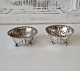 Pair of silver salt shakers from 1895 Stamped: Georg Nathan & Ridley Hayes - Chester - England ...