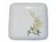 Bing & Grondahl square dish decorated with yellow flower.The factory mark tells, that this ...