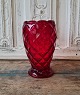 Vase in ruby red glass from Fyens Glasvork 1924Height 18 cm.