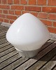 Ifö Sweden retro domed, light beige wall lamp for bathroom from the mid 1960s.The lamp is in a ...