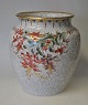 Dahl Jensen 
craquelle vase, 
110/455, 20th 
century 
Copenhagen, 
Denmark. Gray 
glaze with ...