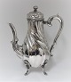 German silver coffee pot (830). Height 27.5 cm. Excellent quality.