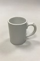 Royal Copenhagen Mug of heavy white porcelain No 6124