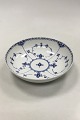 Royal Copenhagen Blue Fluted Half Lace Bowl No 512. 2nd Quality. Measures 21.3 cm / 8.39 in.