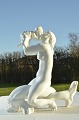 Bing & Grondahl 
Large Kai 
Nielsen figure 
Blanc de chine 
figure. Mother 
kisses her 
child. No. ...