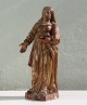 Saint Birgitta 
of Vadstena 
Gilt wood 17th 
century ca 48 
cm