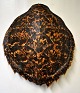 Antique turtle shield, 19th century 45 x 41 cm.NB: With refusal.