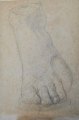 Tornøe, Wentzel 
(1844 - 1907) 
Denmark: Sketch 
- a foot. Lead 
on paper. Verso 
stamped. 33 x 
21 ...