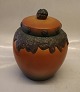 784 X Lidded vase 21.5 cm Axel Jensen 1918 Ipsen Danish Art Pottery