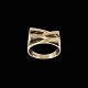 Chr. Veilskov - 
Copenhagen. 
Modern 14k Gold 
Ring.
Designed and 
crafted by Chr. 
Veilskov - ...