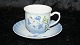 Coffee cup with saucer plate Christianholm PorcelainThe No. 6Height 6.3 cmSOLD