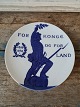 Royal 
Copenhagen 
Memorial plaque 
from 1898 - 
Landsoldaten 50 
years before 
the war in 
1848. For ...
