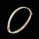 Hans Hansen. 14k Gold Bangle #200 - Bent Gabrielsen.Designed by Bent Gabrielsen and crafted by ...