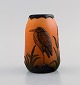 Ipsen's, 
Denmark. Vase 
in hand-painted 
glazed ceramics 
decorated with 
bird. 1920s / 
30s. Model ...