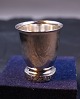 Evald Nielsen egg cup of Danish three Towers silver from year 1942, in a good used condition.H ...