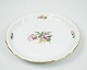 Royal 
Copenhagen 
large round 
dish with 
beautiful gold 
edge in the 
pattern Saxon 
flower no. 
1691. ...