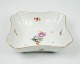 Royal square 
bowl originally 
used as a 
potato bowl in 
the pattern 
Saxon flower 
no. 1522. 
Appears ...