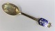 Michelsen. Memorial  spoon 1949. King Frederik d.IX's 50th birthday. Sterling (925). Design Ibi ...