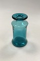 Ian Harald Quistgaard Green Vase of Glass. Marked Dansk Design LTD France IHQ. Measures 15.5 cm ...