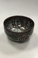 Jorgen Mogensen Own Workshop Stoneware Bowl. Measures 15.5 cm x 22 cm dia. / 4.53 in. x 8.66 in. ...