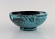 Svend 
Hammershøi for 
Kähler, 
Denmark. Bowl 
in glazed 
stoneware. 
Beautiful 
black-green 
double ...