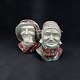 Height 14.5 cm.A fisher man couple in persian glaze from Michael Andersen.The set is ...