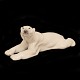 Royal Copenhagen polar bear#1250H: 12,5cm. L: 31cm