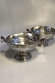 Pair of Hertz Silver Bowl with handles from 1885