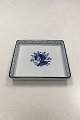 Royal Copenhagen Bkue Tranquebar Low Square Bowl No 1791