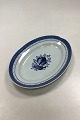 Roayl Copenhange Blue Tranquebar Oval Dish No 927