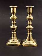 English brass candlesticks