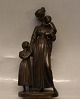 Bronze 17.5 cm  "Motherly Love" Herman W. BissenHerman Wilhelm Bissen  (13 October 1798 – 10 ...