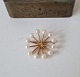 Vintage pearl 
brooch in 14 kt 
gold by Henning 
Oddershede
Beautiful gold 
brooch set with 
12 ...