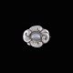 Grann & Laglye. 
Art Nouveau 
Silver Brooch 
with Moonstone.
Designed and 
crafted by Gran 
& Laglye ...
