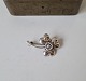 Vintage silver 
brooch in the 
shape clover 
Stamped: HS - 
Hermann 
Siersbøl - 925
Dimension 2 x 
...