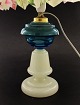 Opaline oil 
lamp 54 cm. 
changed to el. 
19.&#65533;rh. 
item no. 486441