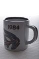 Royal 
Copenhagen 
faience. Annual 
mug from 1984. 
Fine condition. 
Height 7 cm. 2 
3/4 inches.  
...