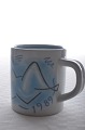 Royal 
Copenhagen 
faience. Annual 
mug from 1989. 
Fine condition. 
Height 7 cm. 2 
3/4 inches.  
...