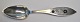Silver spoon 
with two 
glasses, 
stamped 
Munster, 
Schleswig-
Holstein, 
Germany.19 C. 
With engraved 
...