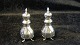 Salt and pepper set # Silver stainHeight 12.3 cmPlastered and packed in bag
