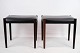 This set of two 
stools is a 
beautiful 
example of 
Danish design 
from the 1960s. 
The stools are 
...