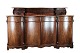 A late empire 
sideboard in 
mahogany with a 
curved front 
from the 1840s. 
Stands in very 
fine ...