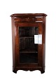 Antique late 
empire corner 
cabinet with 
shelves in 
mahogany from 
the 1840s. In 
very good ...