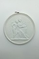 Bertel 
Thorvaldsen: 
Bing and 
Grondahl 
bisquit plate 
"Cupid 
listening to 
Erato's song" 
No 69. ...