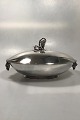 Vintage Georg 
Jensen Sterling 
Silver Oval 
Lidded Serving 
Dish No 408B 
Measures H 15 
cm 5.9 inch, 
...