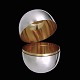 Georg Jensen. Sterling Silver Bonbonniere - Super Ellipse Egg #1147A - Piet Hein - Special ...