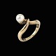 Knud V. 
Andersen. 14k 
Gold Ring with 
Pearl.
Designed and 
crafted by Knud 
V. Andersen - 
...